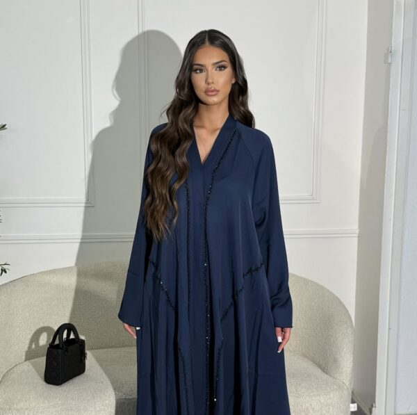 Abaya Luxe - Donker-blauw